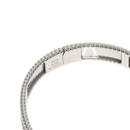 Van Cleef & Arpels Perle Senior Tulle Medium Bracelet K18 White Gold Ladies [Used]