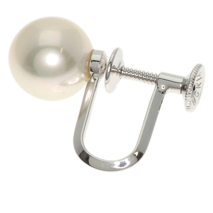 MIKIMOTO Pearl Pearl Earring K14 White Gold Ladies [Used]