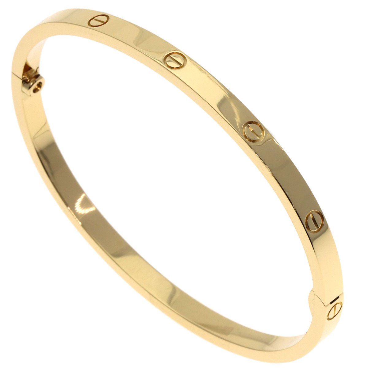 CARTIER LOVE Bracelets SM No Driver #16 Bracelet K18 Yellow Gold Ladies [Used]