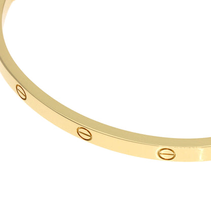 CARTIER LOVE Bracelets SM No Driver #16 Bracelet K18 Yellow Gold Ladies [Used]