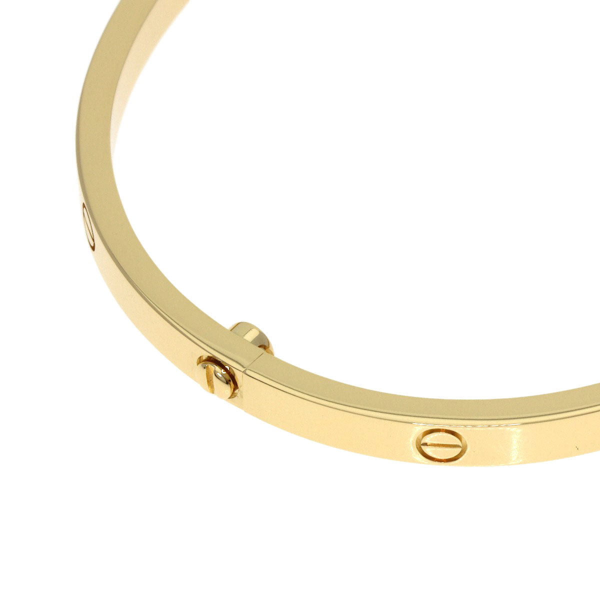 CARTIER LOVE Bracelets SM No Driver #16 Bracelet K18 Yellow Gold Ladies [Used]