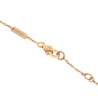 Van Cleef & Arpels Frivole Mini Model Diamond Bracelet K18 Pink Gold Ladies [Used]