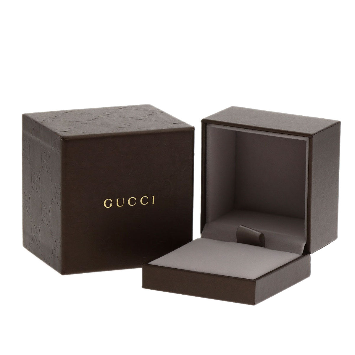 GUCCI Separate Cross Diamond Necklace K18 White Gold Ladies [Used]