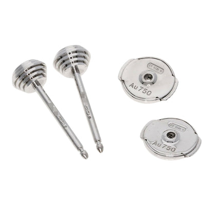 CARTIER Amour Small Diamond earring K18 White Gold Ladies [Used]