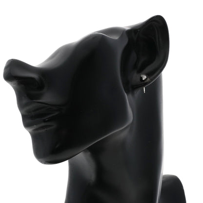 CARTIER Amour Small Diamond earring K18 White Gold Ladies [Used]