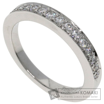 TIFFANY&Co. Half eternity Diamond Ring Platinum PT950 Ladies [Used]