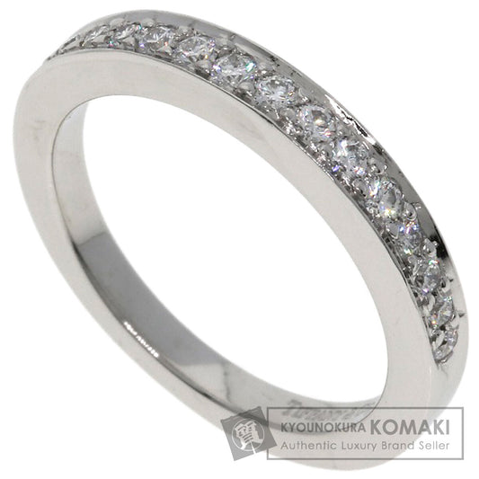 TIFFANY&Co. Half eternity Diamond Ring Platinum PT950 Ladies [Used]