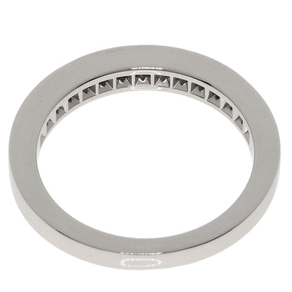 TIFFANY&Co. Half eternity Diamond Ring Platinum PT950 Ladies [Used]
