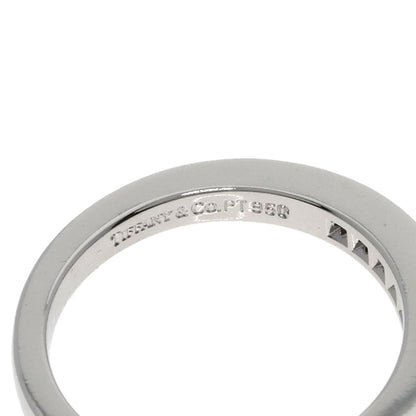 TIFFANY&Co. Half eternity Diamond Ring Platinum PT950 Ladies [Used]