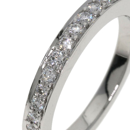 TIFFANY&Co. Half eternity Diamond Ring Platinum PT950 Ladies [Used]