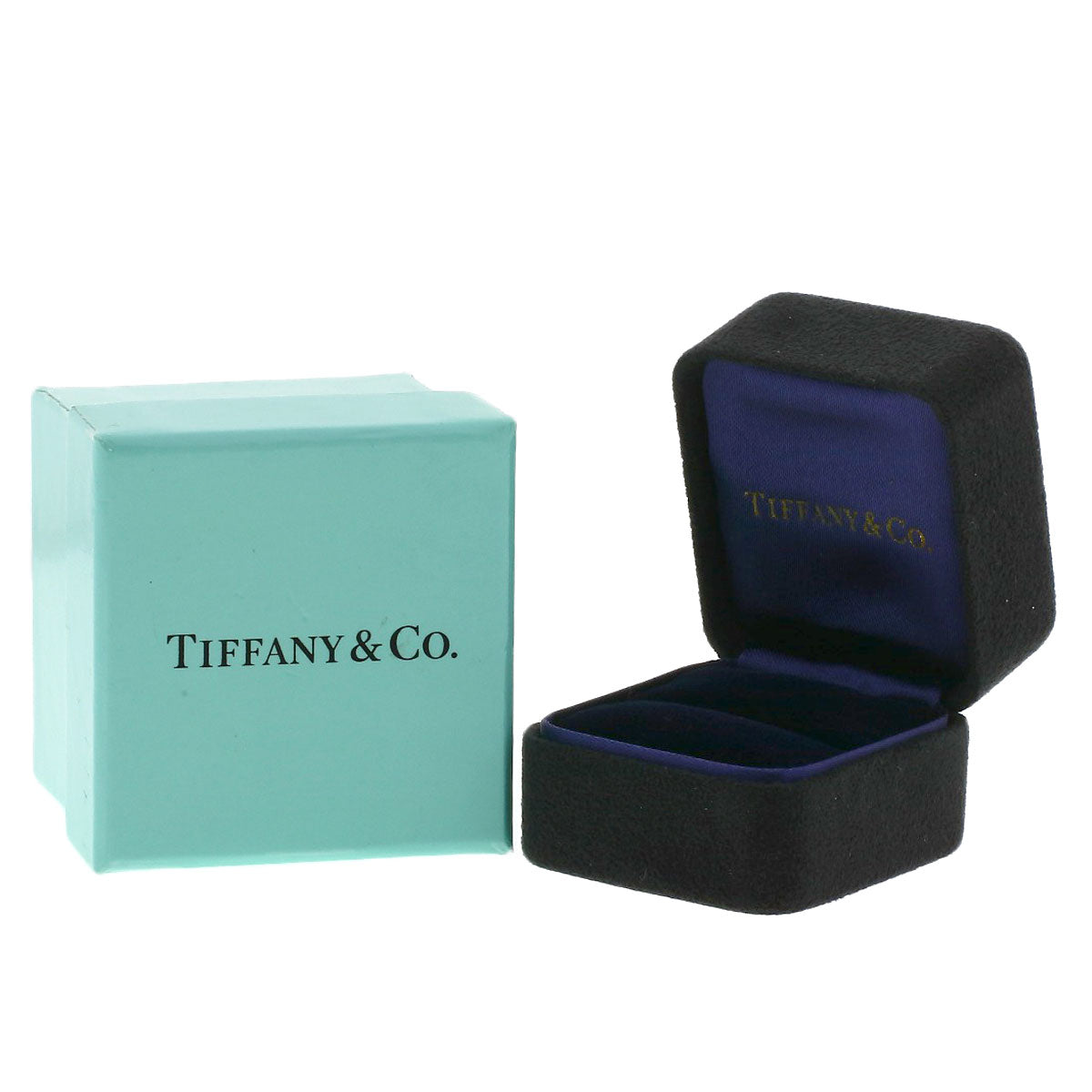 TIFFANY&Co. Half eternity Diamond Ring Platinum PT950 Ladies [Used]