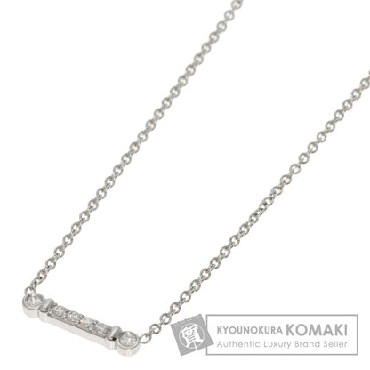 TIFFANY&Co. Fleur Doliskiver Diamond Necklace Platinum PT950 Ladies [Used]