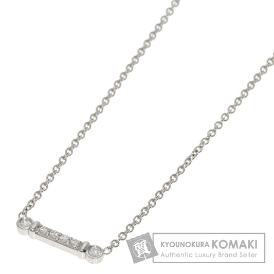 TIFFANY&Co. Fleur Doliskiver Diamond Necklace Platinum PT950 Ladies [Used]