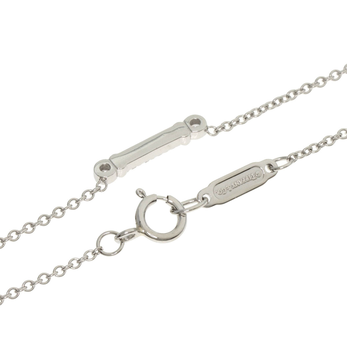 TIFFANY&Co. Fleur Doliskiver Diamond Necklace Platinum PT950 Ladies [Used]