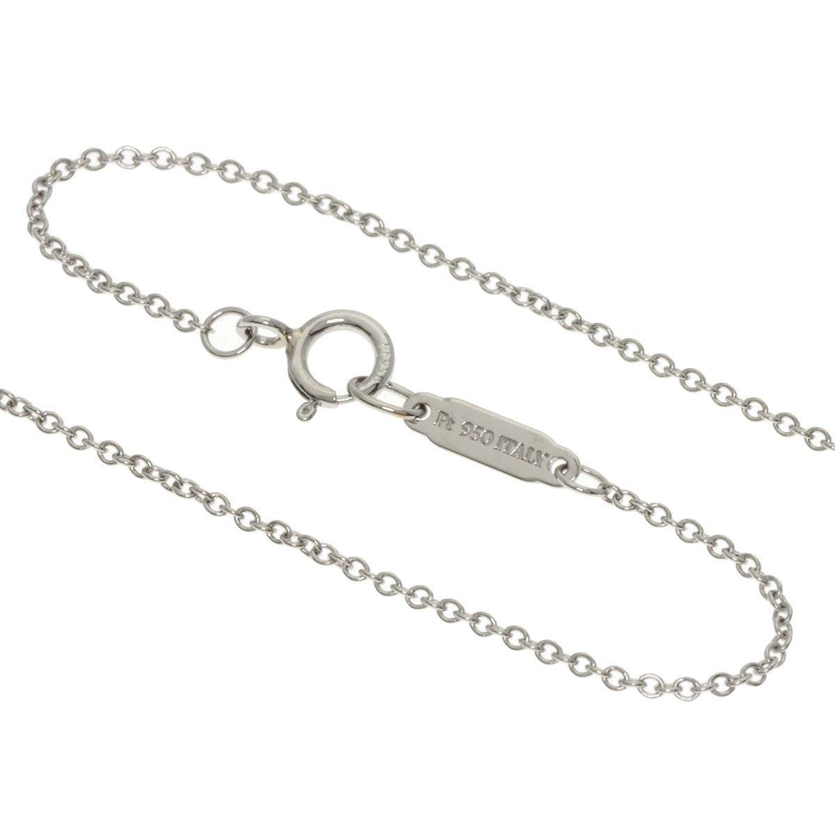 TIFFANY&Co. Fleur Doliskiver Diamond Necklace Platinum PT950 Ladies [Used]