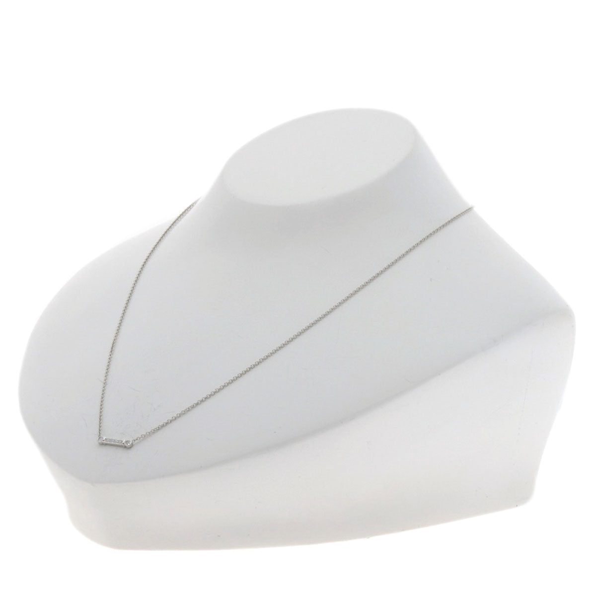 TIFFANY&Co. Fleur Doliskiver Diamond Necklace Platinum PT950 Ladies [Used]