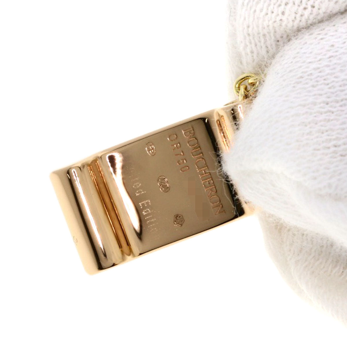 Boucheron Cattle Classic Necklace K18 Yellow Gold 18K Pink GoldLadies [Used]