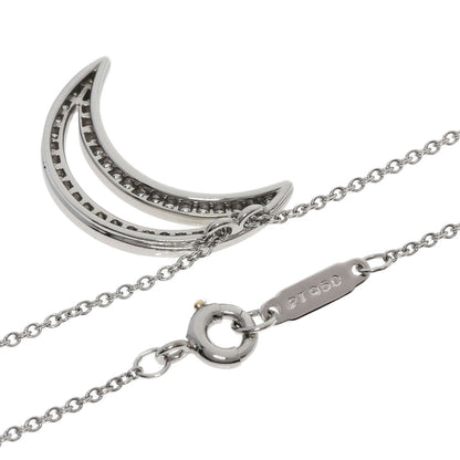 TIFFANY&Co. Moon Diamond Necklace Platinum PT950 Ladies [Used]