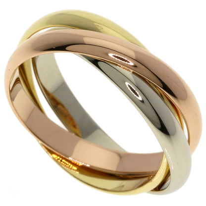 CARTIER Trinity SM #47 Ring K18 Yellow Gold K18 White GoldLadies [Used]