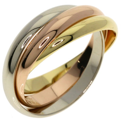 CARTIER Trinity SM #47 Ring K18 Yellow Gold K18 White GoldLadies [Used]
