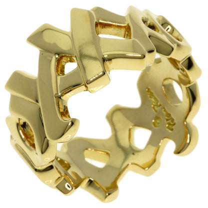 TIFFANY&Co. Love & Kiss Paloma Picasso Ring K18 Yellow Gold Ladies [Used]