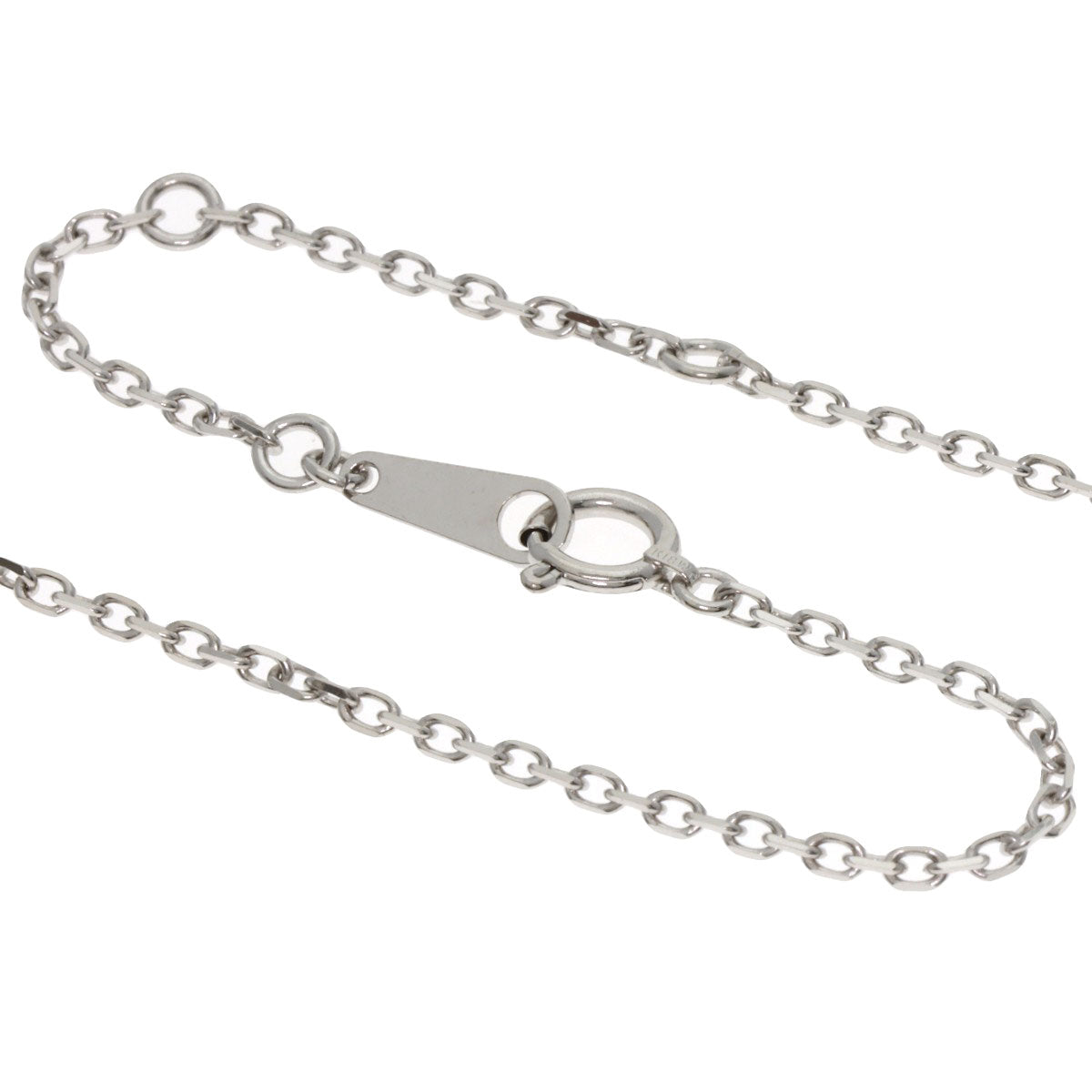 Chaumet Class One Amethyst Diamond Medium Necklace K18 White Gold Ladies [Used]