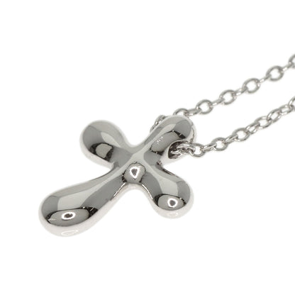 TIFFANY&Co. Small cross Necklace Platinum PT950 Ladies [Used]