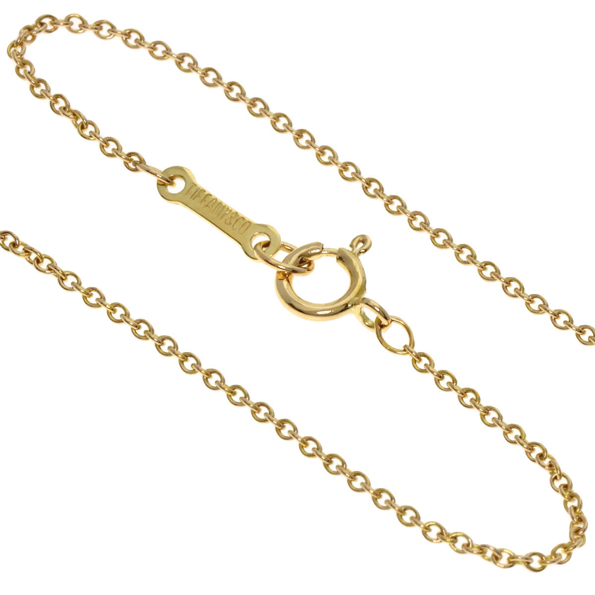 TIFFANY&Co. Paloma Picasso Kiss Diamond Necklace Platinum PT950 Ladies [Used]