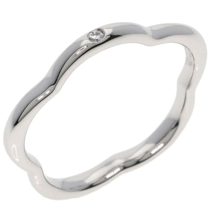 CHANEL Camellia 1P Diamond #49 Ring K18 White Gold Ladies [Used]