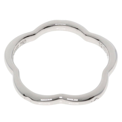 CHANEL Camellia 1P Diamond #49 Ring K18 White Gold Ladies [Used]