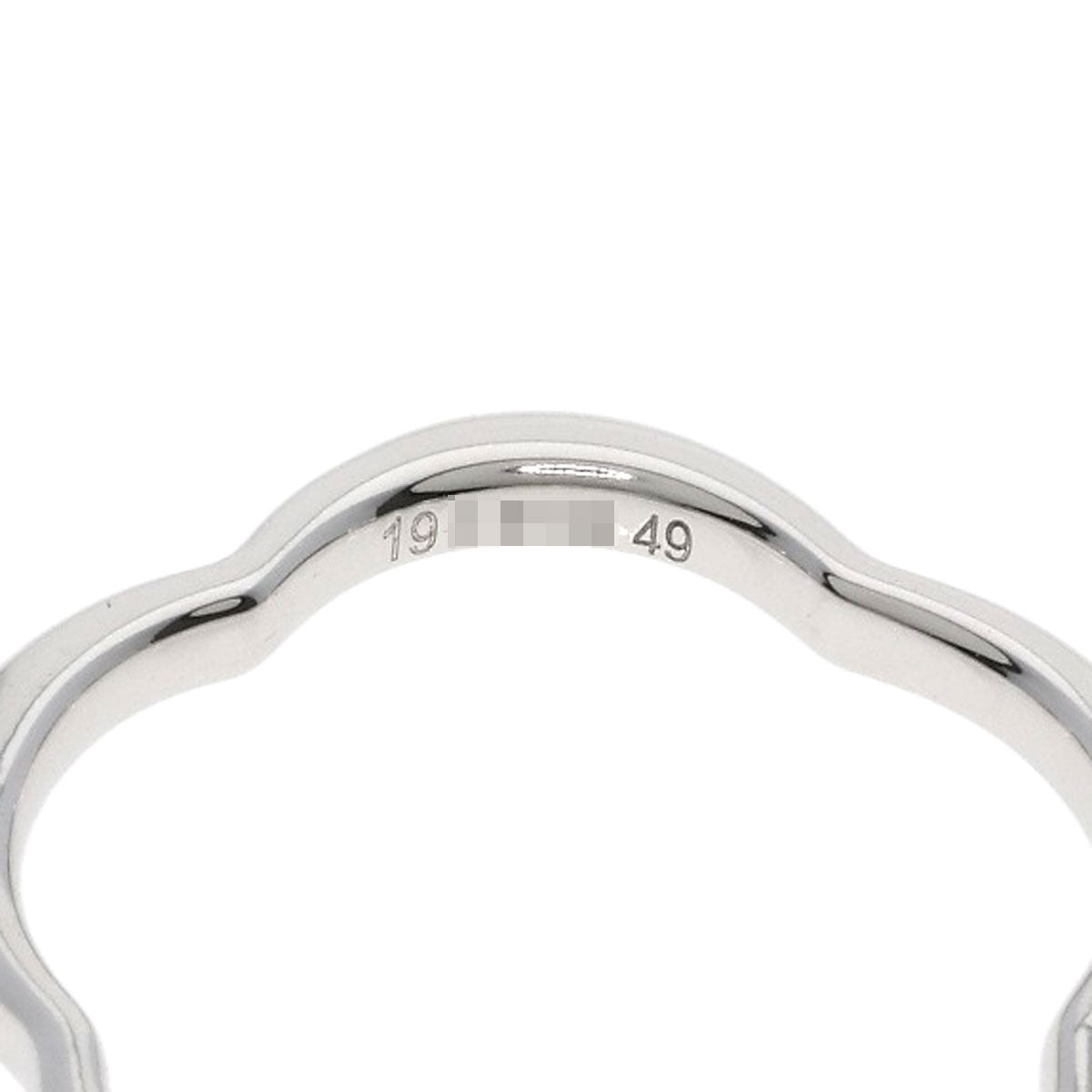 CHANEL Camellia 1P Diamond #49 Ring K18 White Gold Ladies [Used]