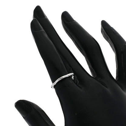 CHANEL Camellia 1P Diamond #49 Ring K18 White Gold Ladies [Used]