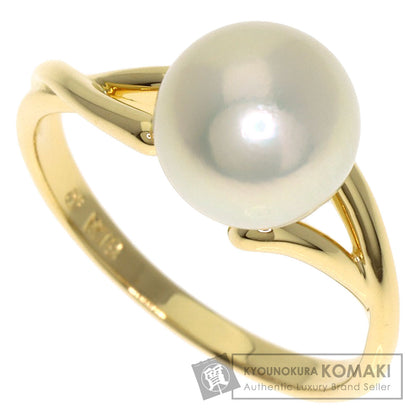 MIKIMOTO Pearl Pearl Ring K18 Yellow Gold Ladies [Used]