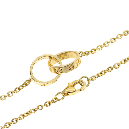 CARTIER Baby love Necklace K18 Yellow Gold Ladies [Used]