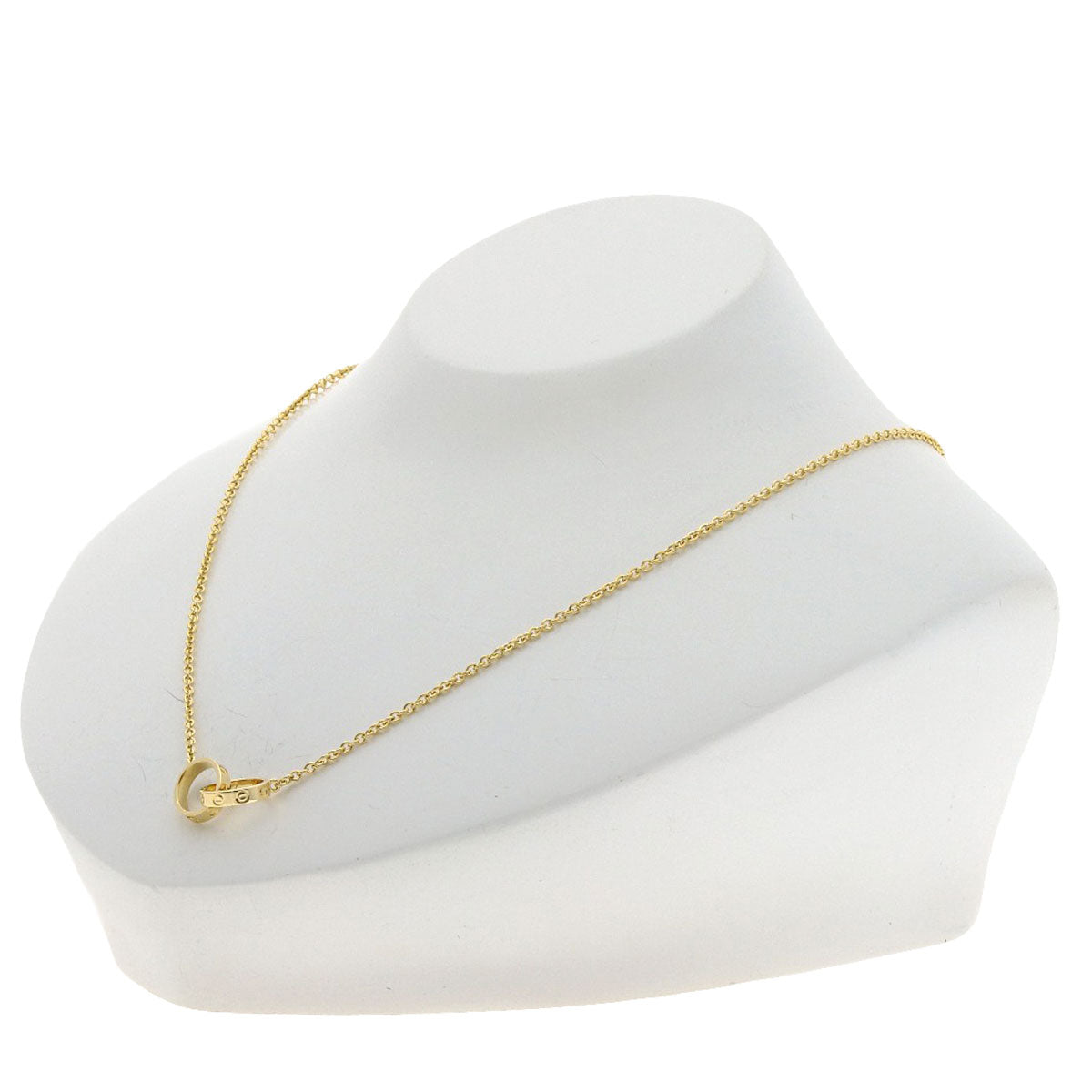 CARTIER Baby love Necklace K18 Yellow Gold Ladies [Used]