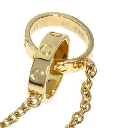 CARTIER Baby love Necklace K18 Yellow Gold Ladies [Used]