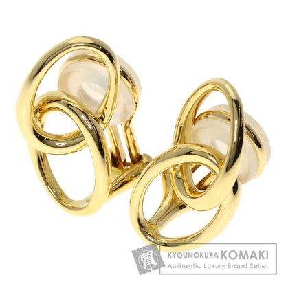 TIFFANY&Co. Double loop Earring K18 Yellow Gold Ladies [Used]