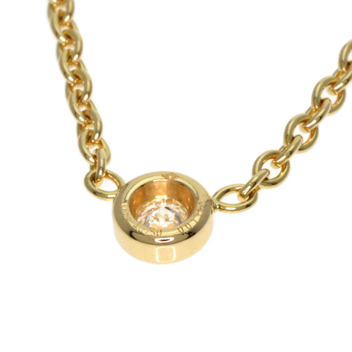 Dior Mimiwi Diamond Necklace K18 Yellow Gold Ladies [Used]