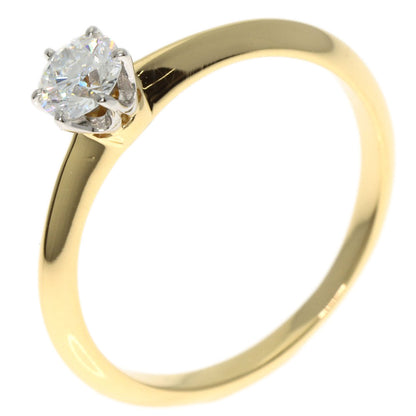 TIFFANY&Co. Solitaire Diamond Ring K18 Yellow Gold Ladies [Used]