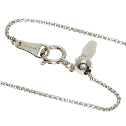 TASAKI Heart Mabe Pearl Diamond Necklace K18 White Gold Ladies [Used]