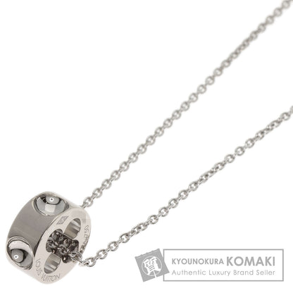 LOUIS VUITTON Pandantif Empreinte Necklace K18 White Gold Ladies [Used]