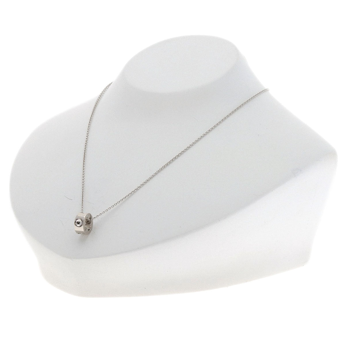 LOUIS VUITTON Pandantif Empreinte Necklace K18 White Gold Ladies [Used]