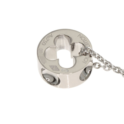 LOUIS VUITTON Pandantif Empreinte Necklace K18 White Gold Ladies [Used]