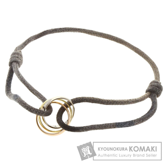 CARTIER Trinity Cotton Bracelet K18 Yellow Gold K18 White GoldLadies [Used]