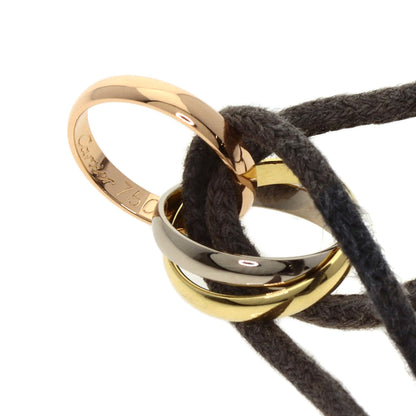 CARTIER Trinity Cotton Bracelet K18 Yellow Gold K18 White GoldLadies [Used]