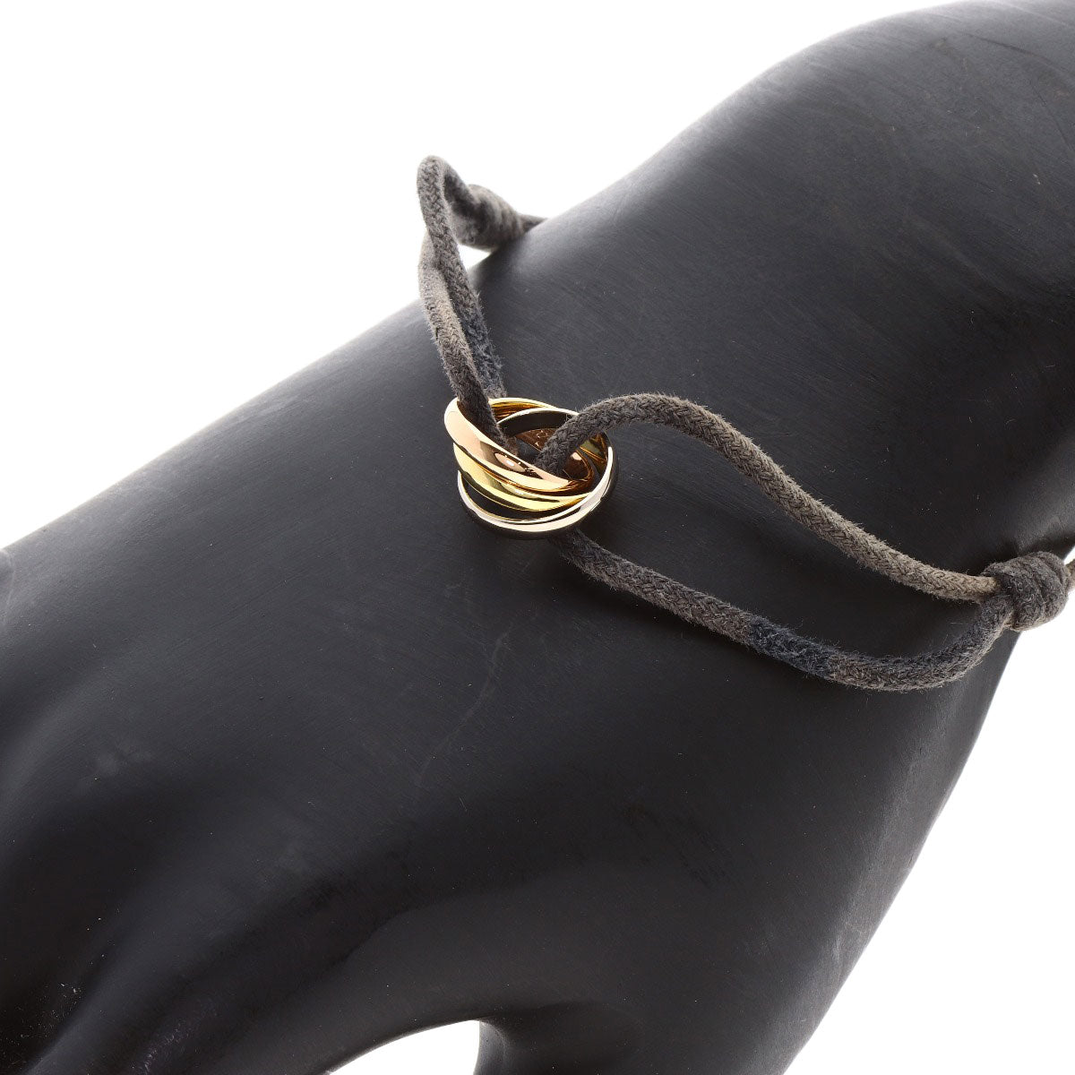 CARTIER Trinity Cotton Bracelet K18 Yellow Gold K18 White GoldLadies [Used]