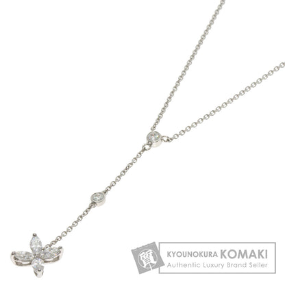 TIFFANY&Co. Victoria Diamond Necklace Platinum PT950 Ladies [Used]