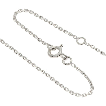 Chaumet Acrosh Cool Heart Lien Diamond Necklace K18 White Gold Ladies [Used]