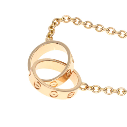 CARTIER Baby love Necklace K18 Pink Gold Ladies [Used]