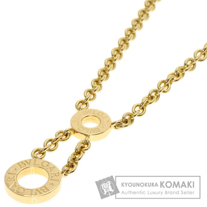 BVLGARI BVLGARI BVLGARI Circle Necklace K18 Yellow Gold Ladies [Used]